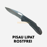 PISAU LIPAT ROSTFREI / PISAU OUTDOOR / PISAU SURVIVAL