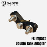 SABER TACTICAL FX IMPACT DOUBLE TANK ADAPTER ST0011