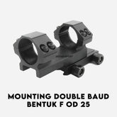 MOUNTING DOUBLE BAUD BENTUK F OD 25 58 (MT523)