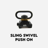 SLING SWIVEL PUSH ON