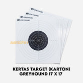 KERTAS TARGET (BAHAN KARTON) GREYHOUND 17 X 17