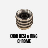 Knob Gitar Bass - Warna Krom / Chrome