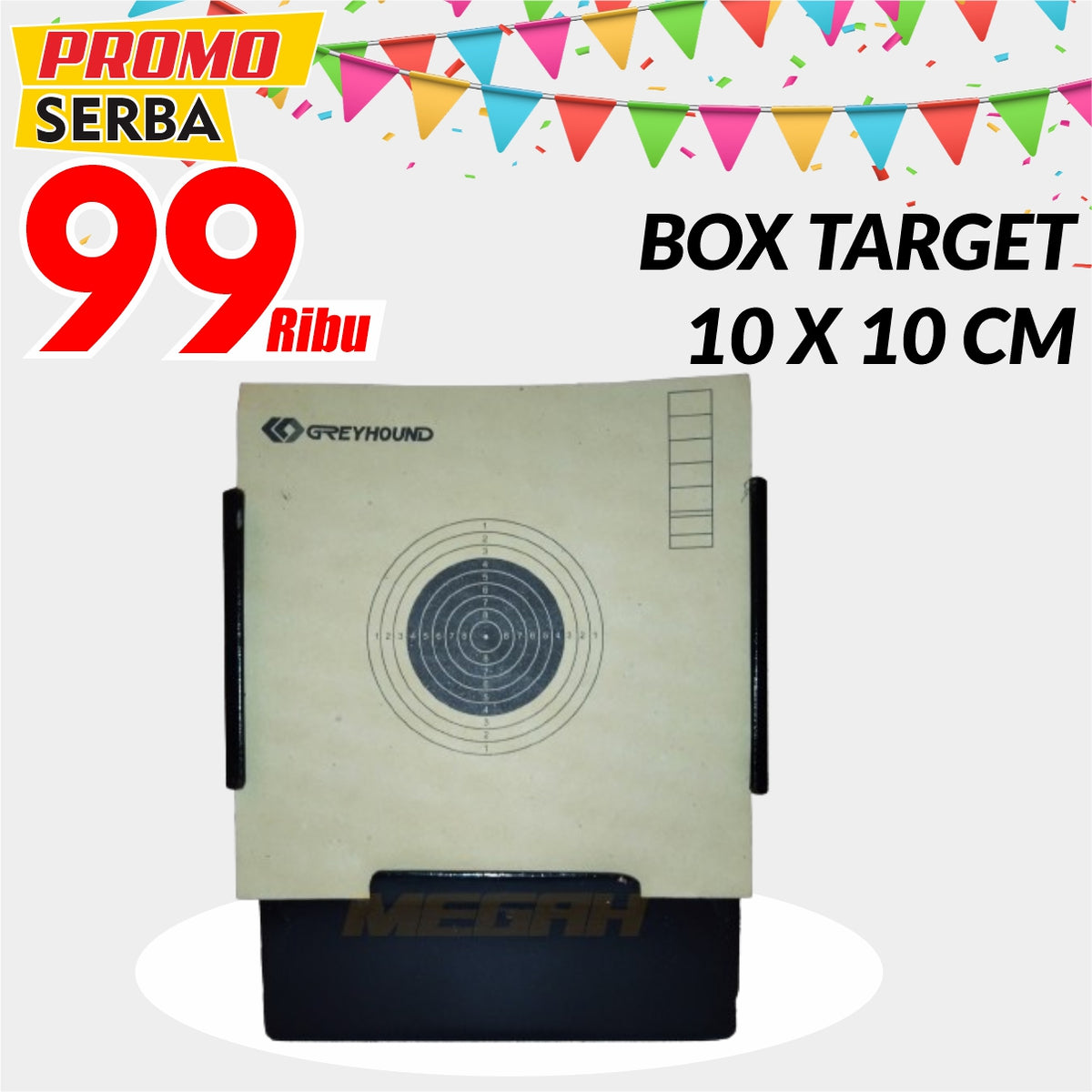 BOX TARGET 10X10 CM