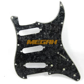 PICKGUARD STRATO CASTER - BLACK PEARL (AG324) - Megah Sport