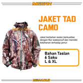 JAKET CAMO SPORT CHIEF OUTDOOR WATERPROOF