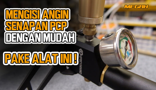 Cara Mengisi Angin Senapan PCP dengan Mudah? Pakai Alat Ini!