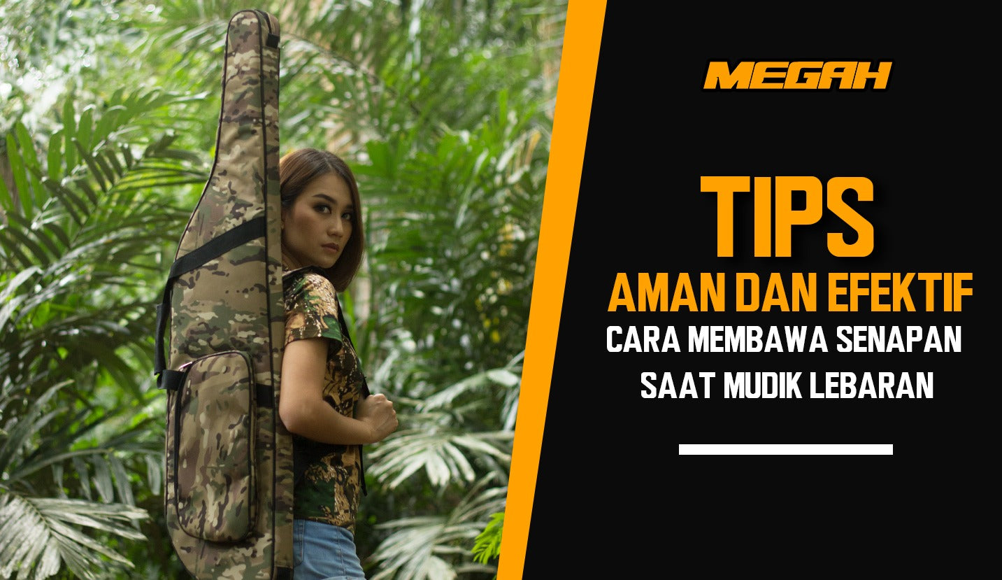 Tips Aman dan Efektif Cara Membawa Senapan Saat Mudik Lebaran