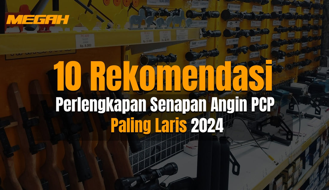 10 Rekomendasi Perlengkapan Senapan Angin PCP Paling Laris 2024