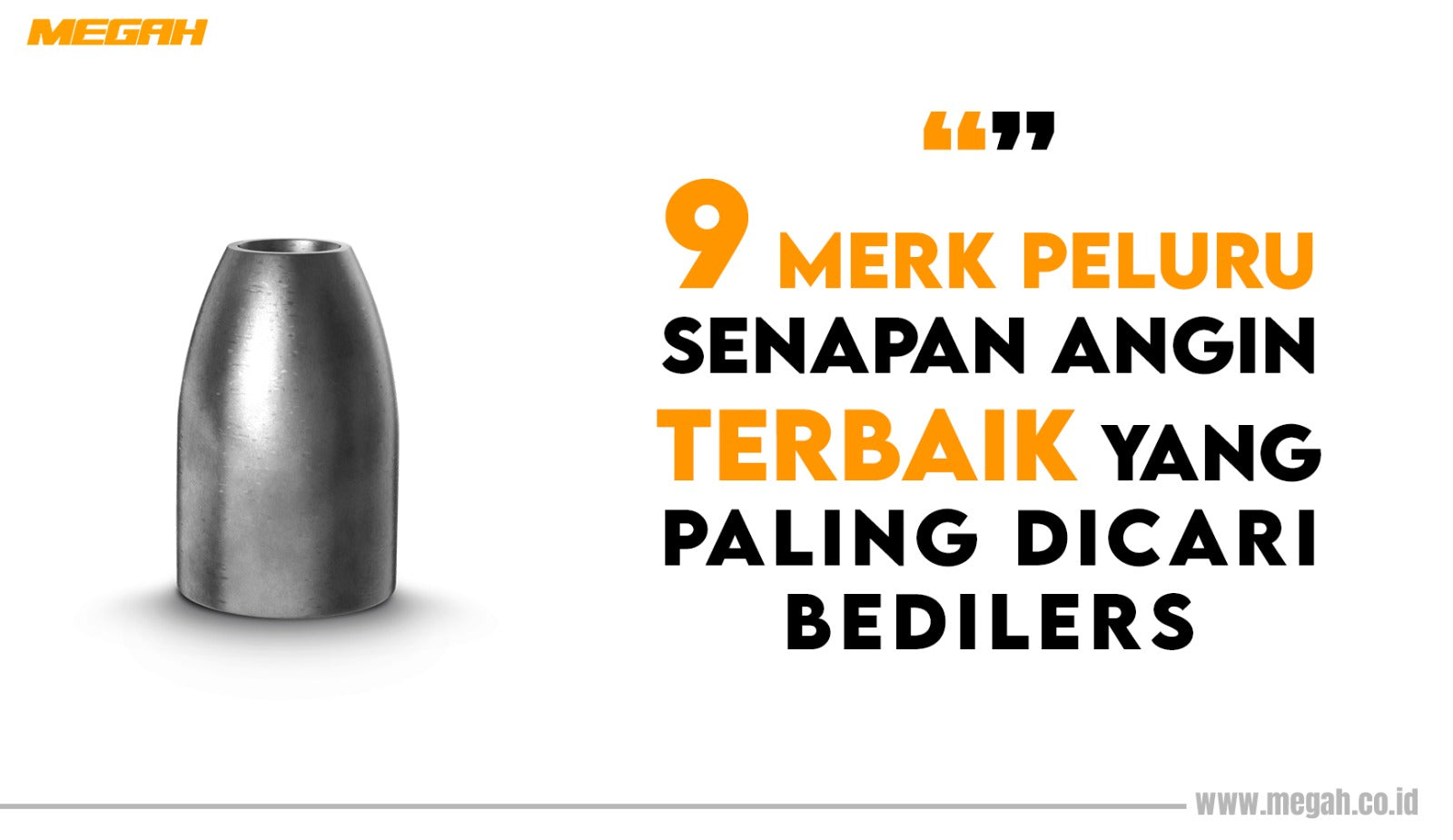 9 Merk Peluru Senapan Angin Terbaik yang Paling Dicari Bedilers