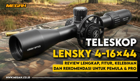 Teleskop Lensky 4-16×44: Review Lengkap, Fitur, Kelebihan, dan Harga Terjangkau