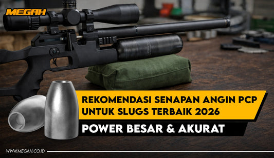 Rekomendasi Senapan Angin PCP untuk Slugs Terbaik 2026 | Power Besar & Akurat