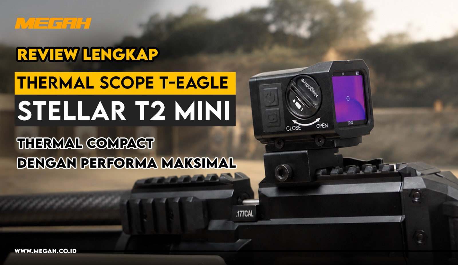 Review Lengkap Thermal Scope T-Eagle STELLAR T2 MINI – Thermal Compact dengan Performa Maksimal