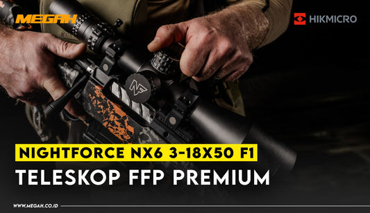 NIGHTFORCE NX6 3-18x50 F1 | Teleskop FFP Premium