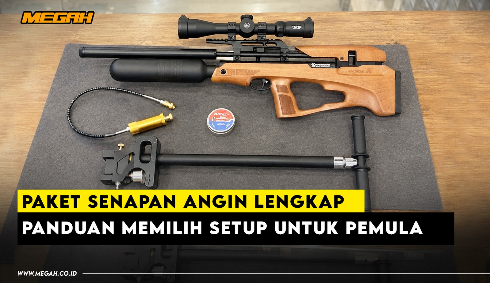 Paket Senapan Angin Lengkap: Panduan Memilih Setup untuk Pemula