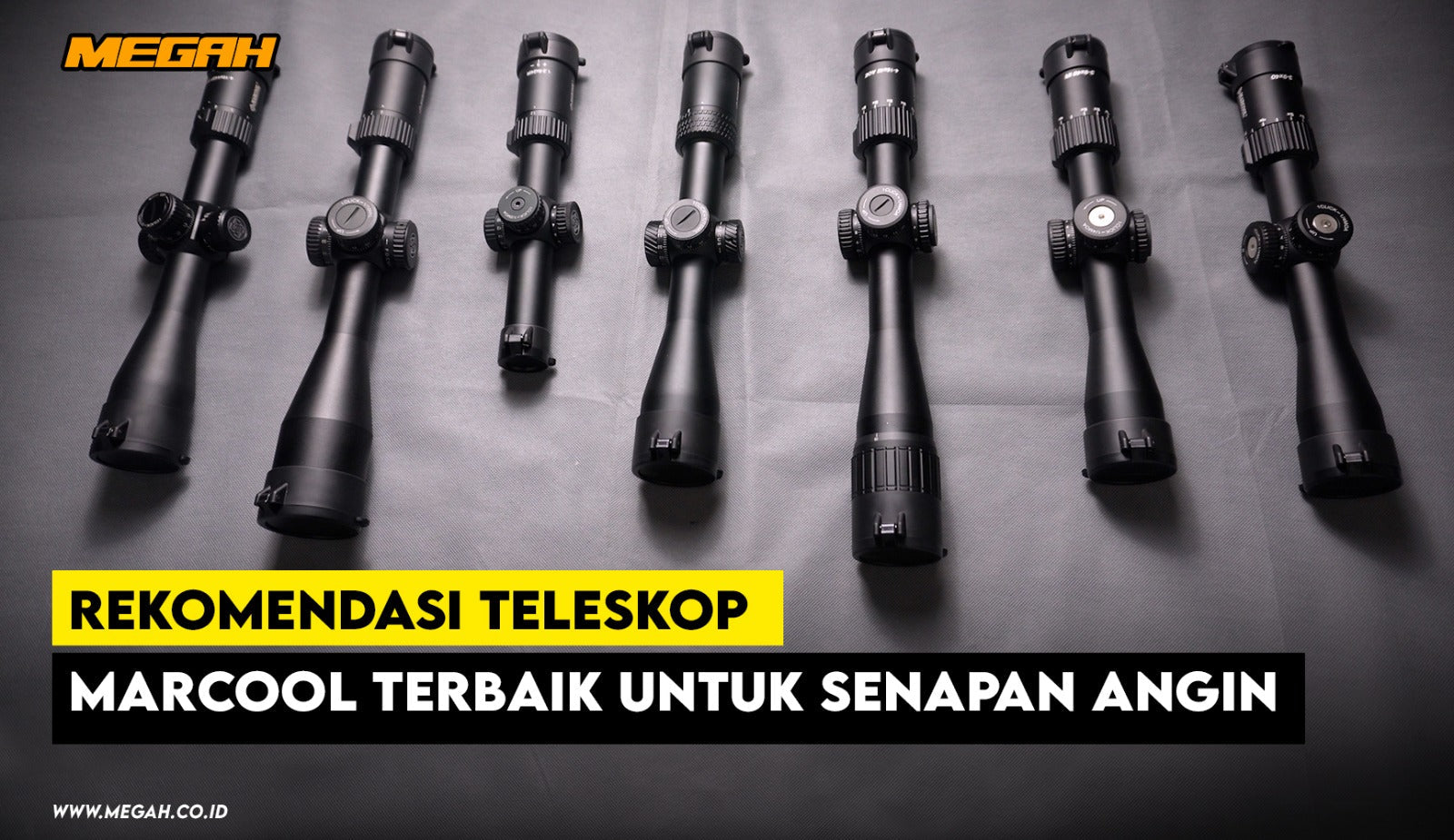Rekomendasi Teleskop Marcool Terbaik untuk Senapan Angin: Harga dan Perbedaan Setiap Model