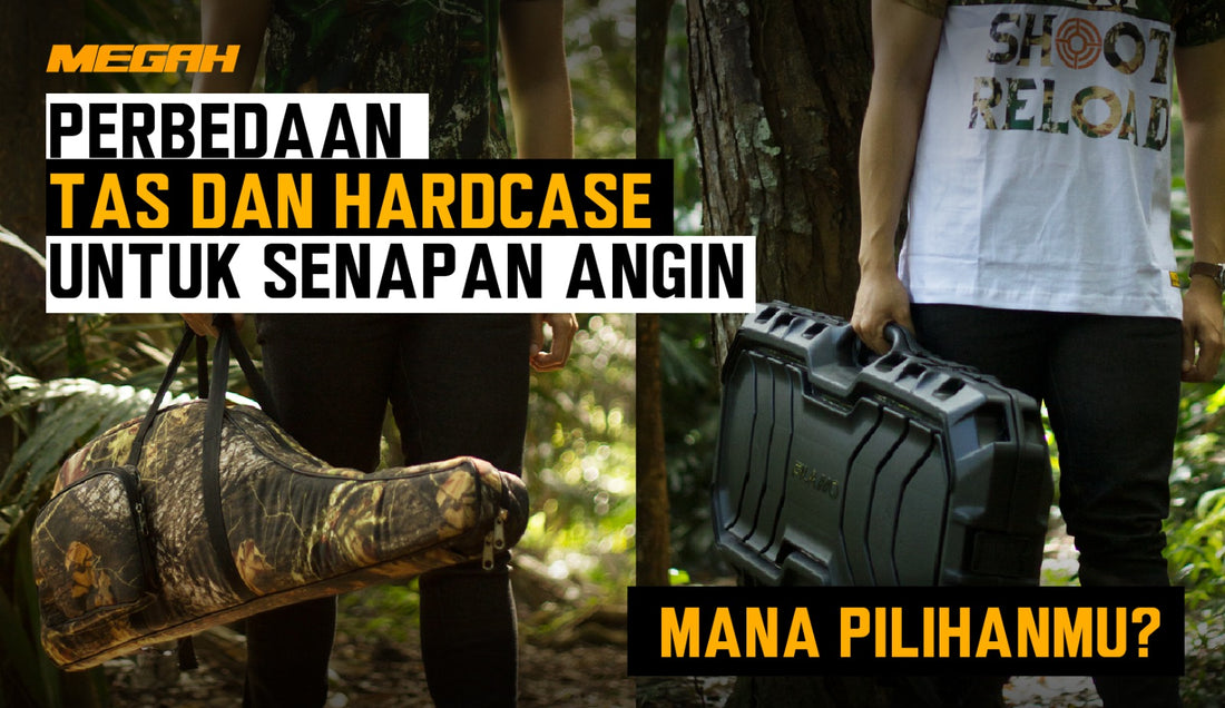 Perbedaan Tas dan Hardcase untuk Senapan Angin, Mana Pilihanmu?