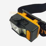 SENTER KEPALA HEADLAMP WATERPROOF USB LED