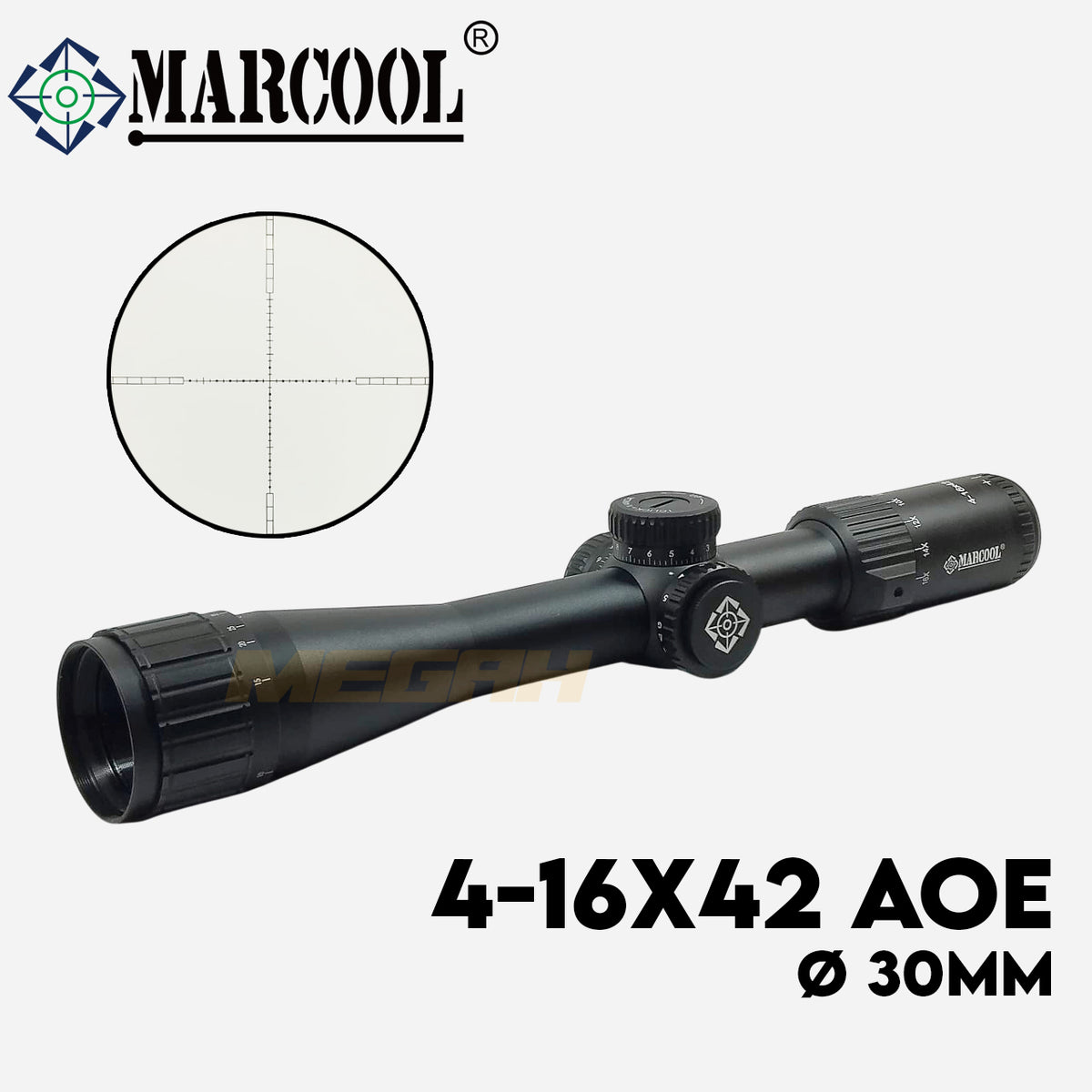 TELESKOP MARCOOL ASSAILANT 4-16X42 AOE Gambar utama produk