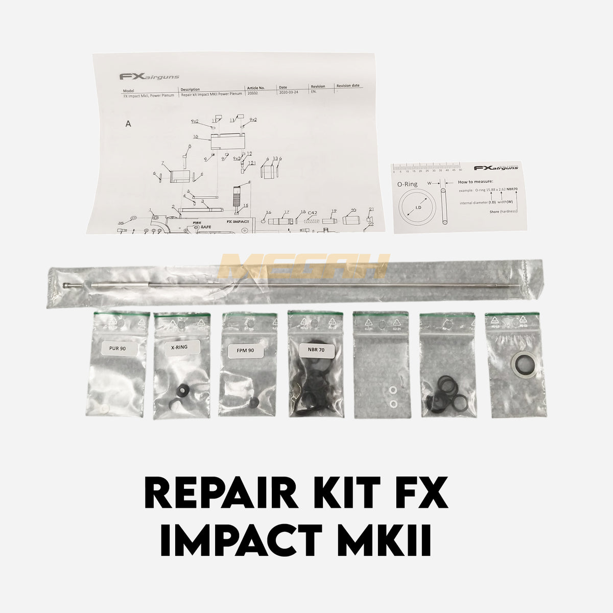 REPAIR KIT FX IMPACT MKII Gambar utama produk