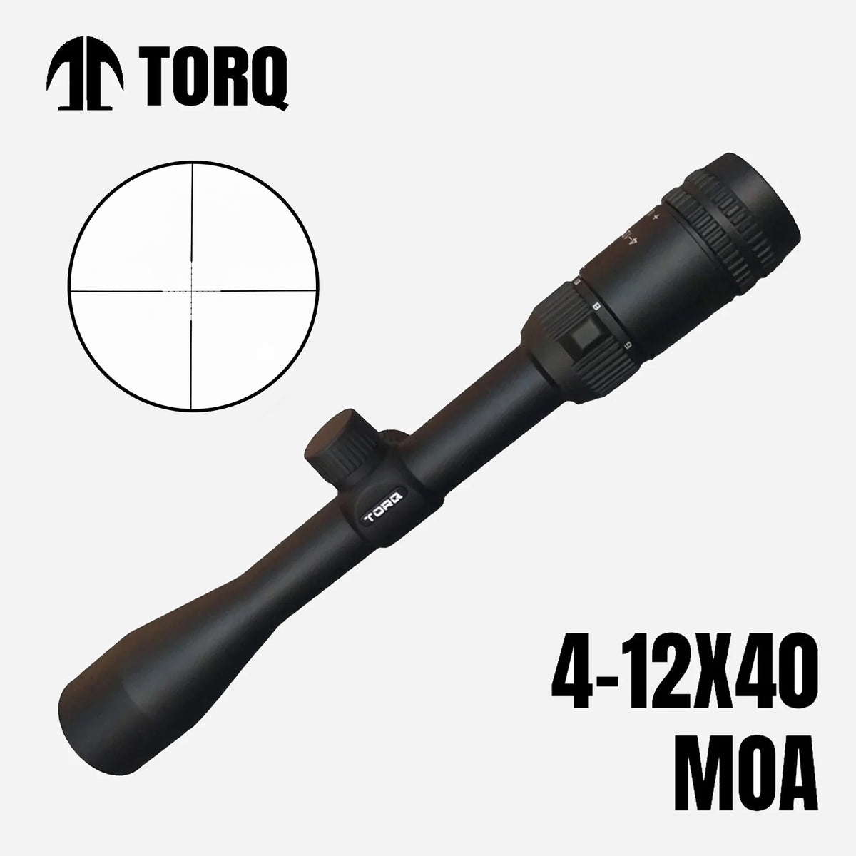 TELESKOP SENAPAN ANGIN TORQ 4-12X40 MOA