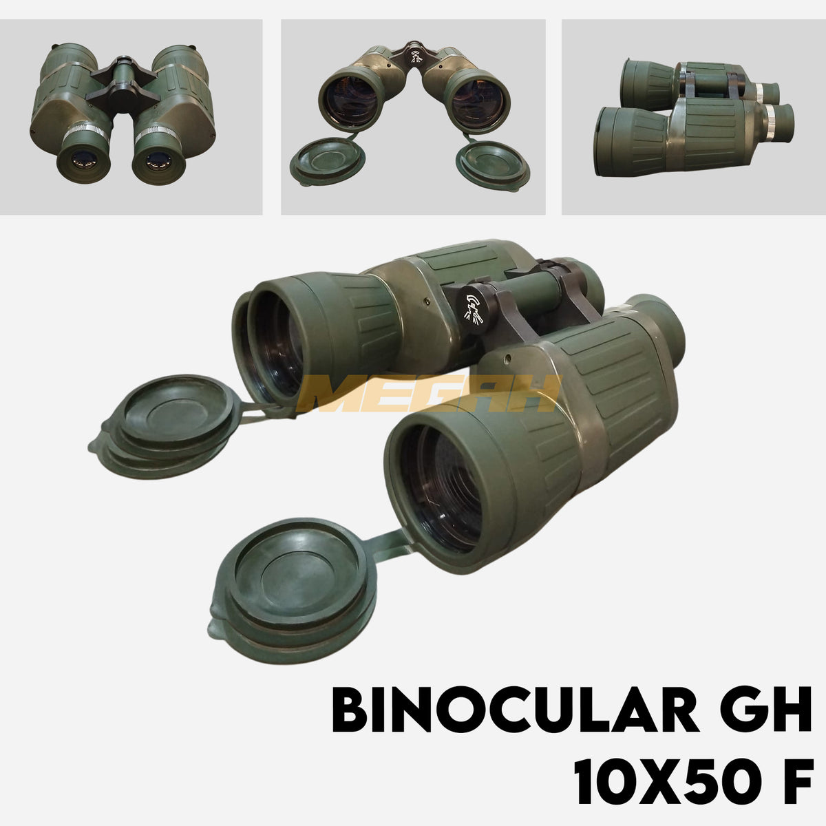 BINOCULAR GREYHOUND 10X50 Gambar utama produk