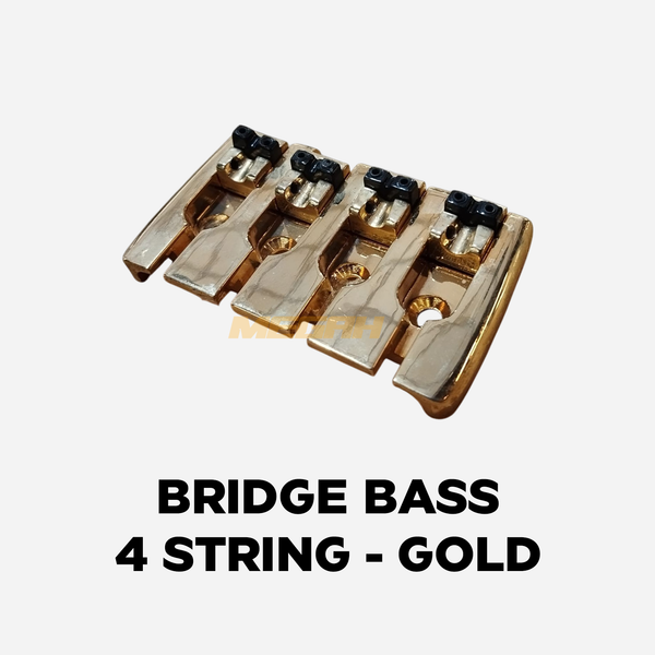 BRIDGE BASS 4 STRING - GOLD