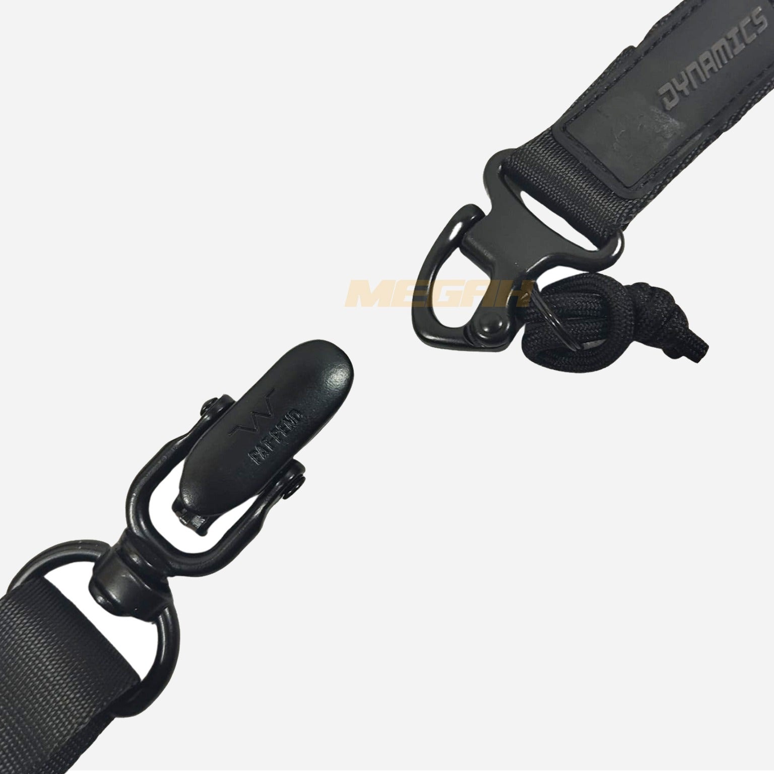 SLING TACTICAL IMPORT 2 BLACK & TAN Gambar sekunder produk