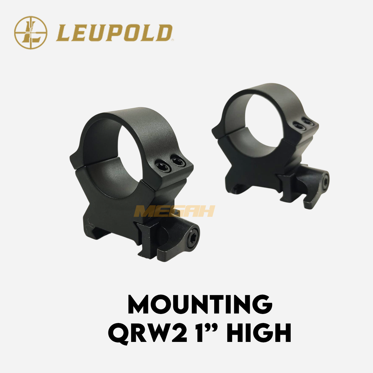 MOUNTING LEUPOLD QRW2 1" HIGH