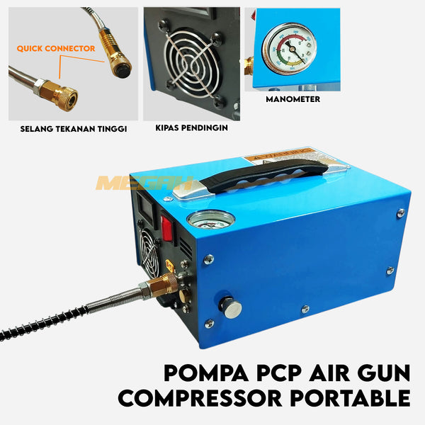 POMPA PCP AIR GUN COMPRESSOR PORTABLE