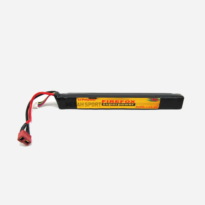 BATERAI CAIR FIREFOX AIRSOFT LITHIUM-POLYMER F4R16T (OG444) Gambar utama produk