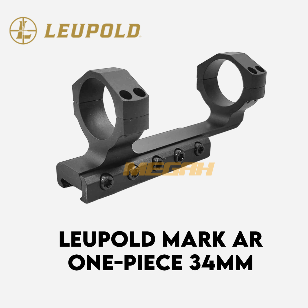 MOUNTING LEUPOLD MARK AR ONE-PIECE OD 34MM Gambar utama produk