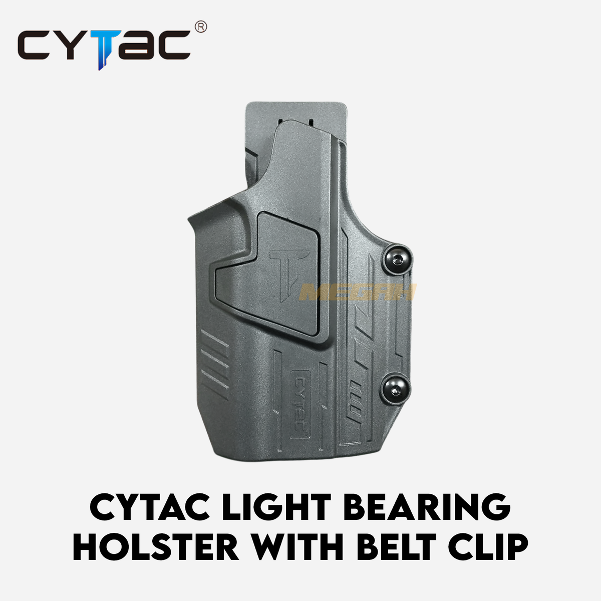 CYTAC LIGHT BEARING HOLSTER with Belt Clip Gambar utama produk