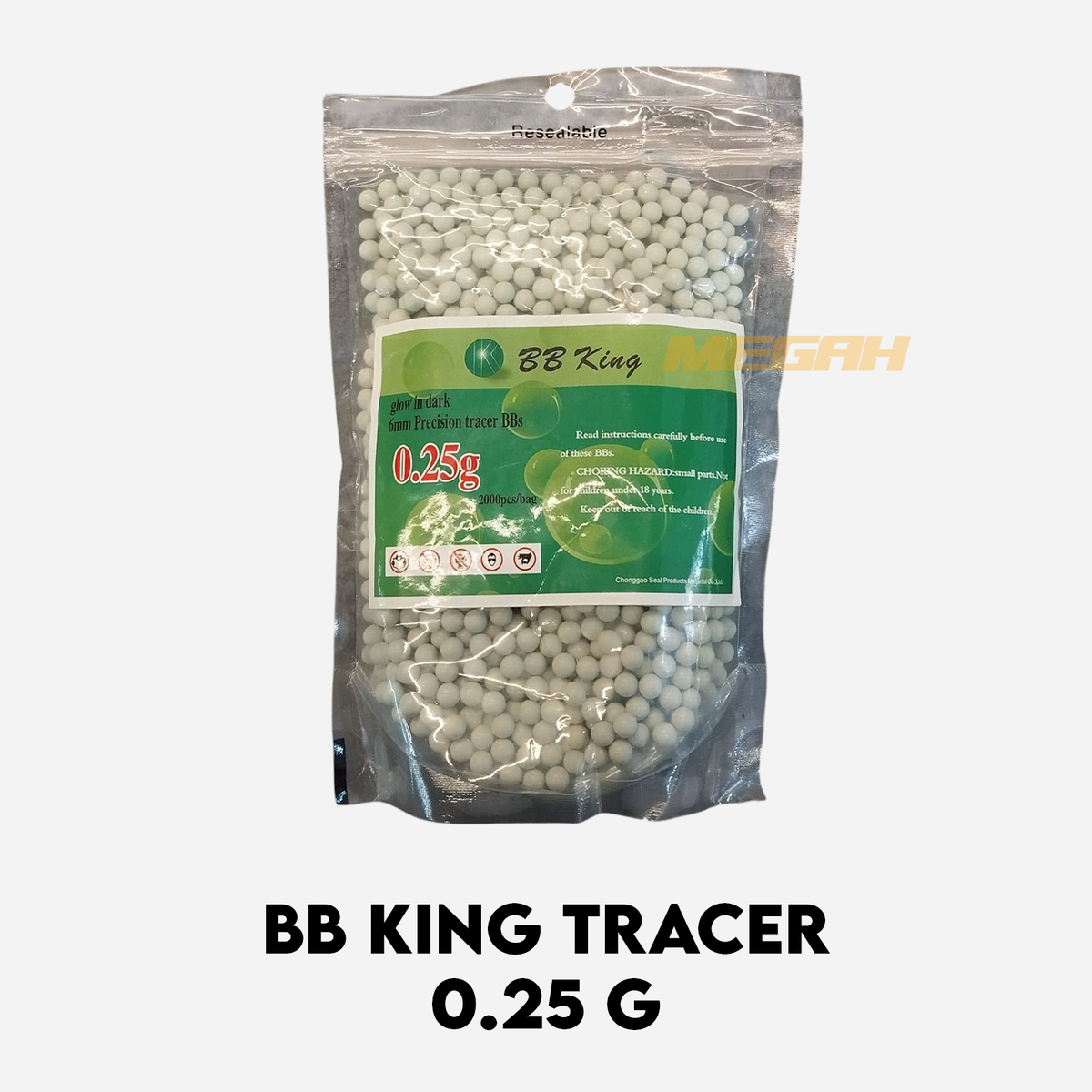BB TRACER KING 0.25g 2000 ROUNDS Gambar utama produk