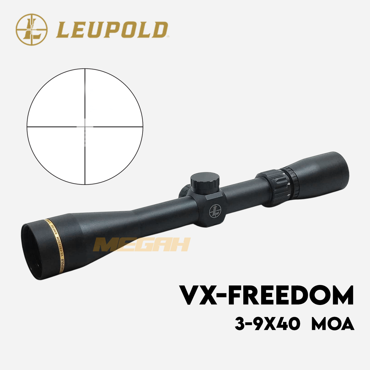 TELESKOP SENAPAN ANGIN LEUPOLD VX-FREEDOM 3-9x40 MOA