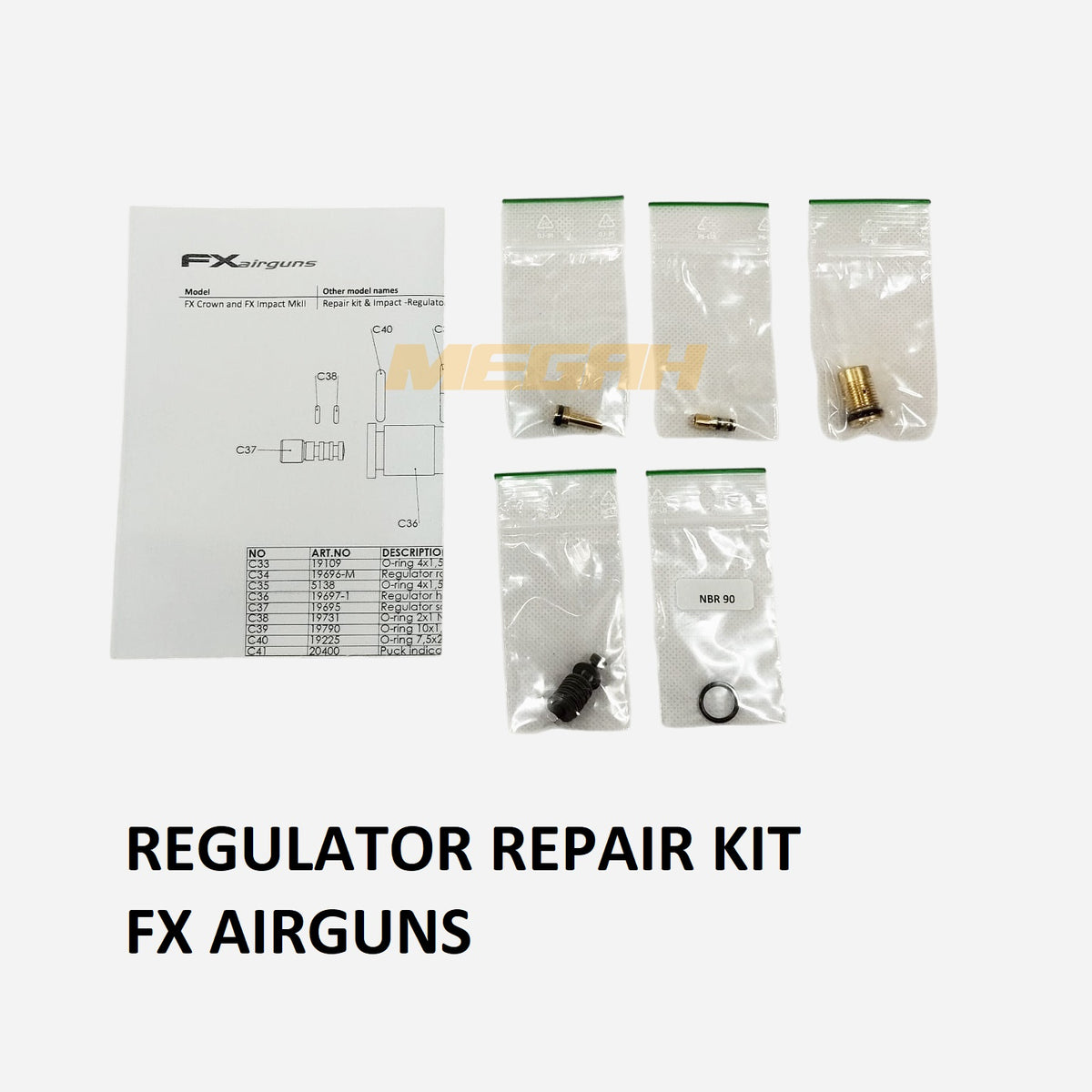 REPAIR KIT REGULATOR FX Gambar utama produk