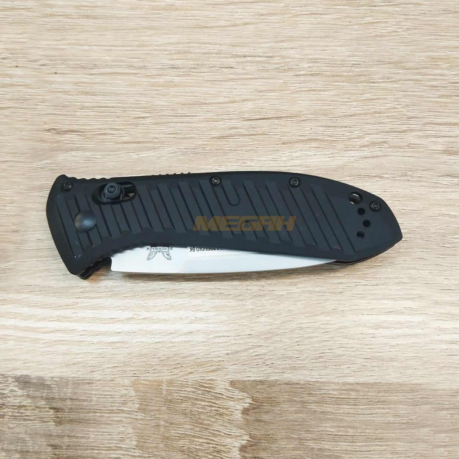 PISAU LIPAT BENCHMADE AUTOMATIC PRESIDIO BLACK