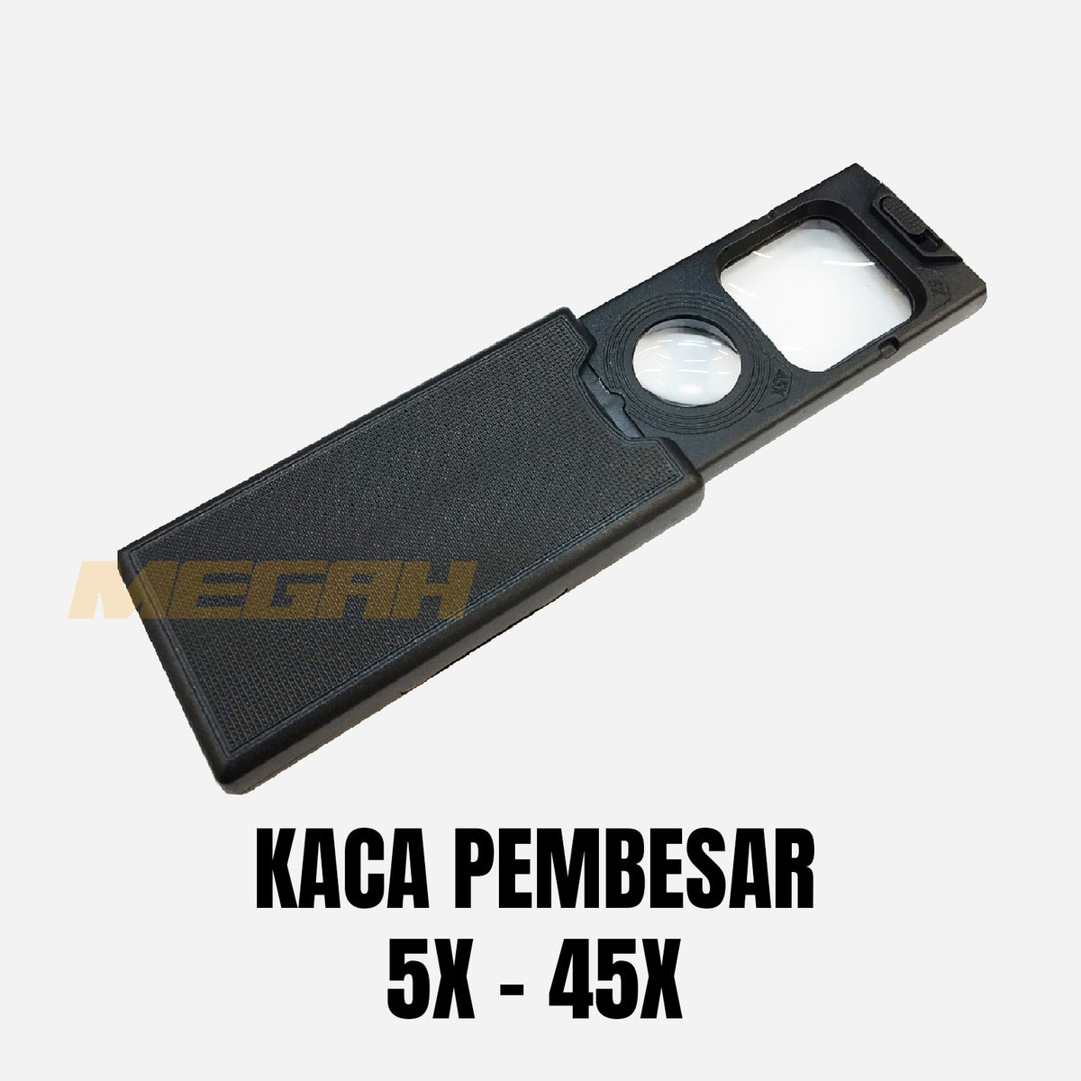 LUP KACA PEMBESAR 5X-45X DENGAN LAMPU LED Gambar utama produk