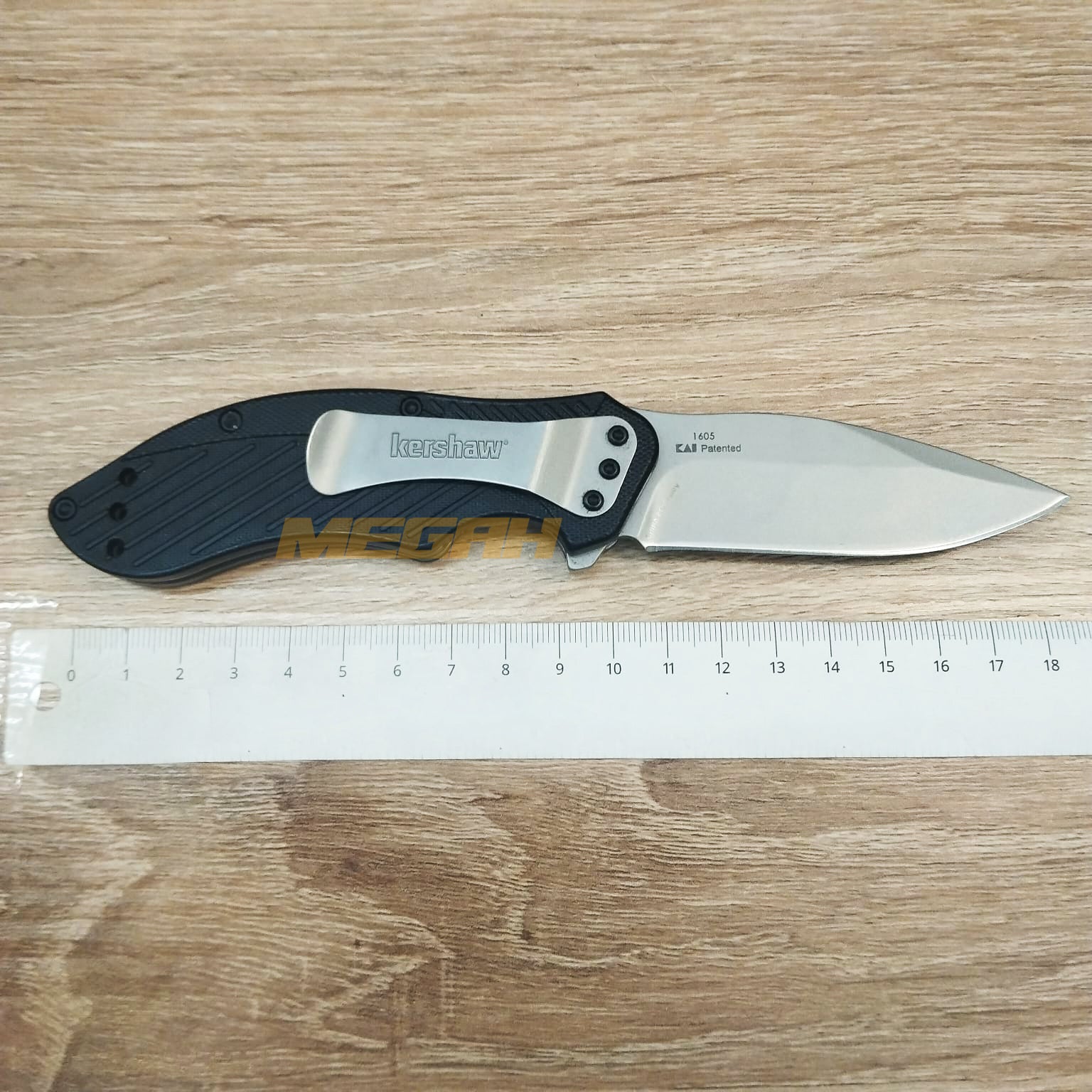 PISAU LIPAT KERSHAW CLASH 1605 BLACK | PISAU OUTDOOR/SURVIVAL