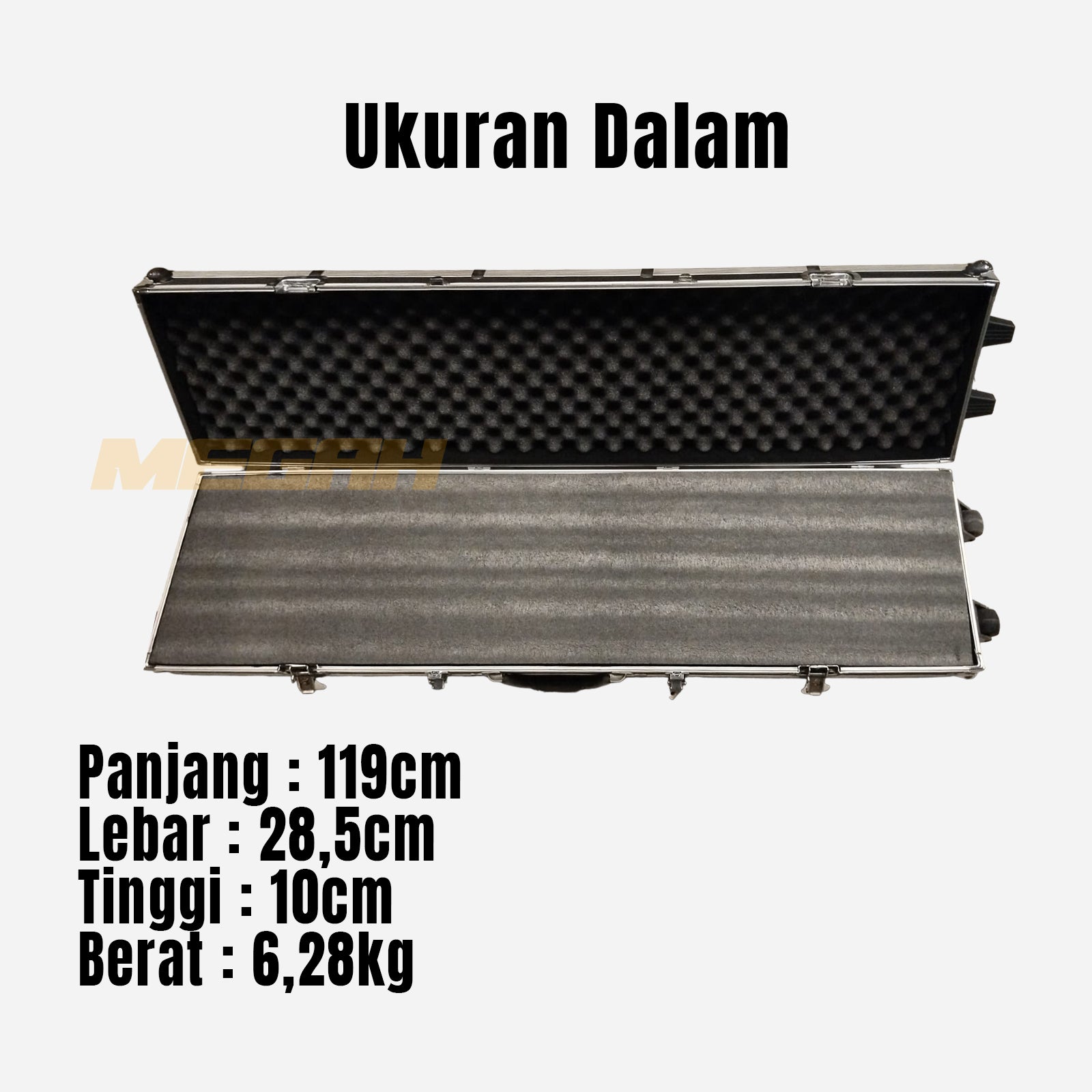 HARDCASE SENAPAN ANGIN ALUMINIUM 121x30x14 cm