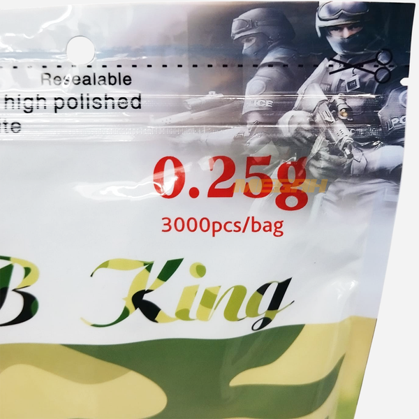 BB KING 6MM 3000PCS 0,25G