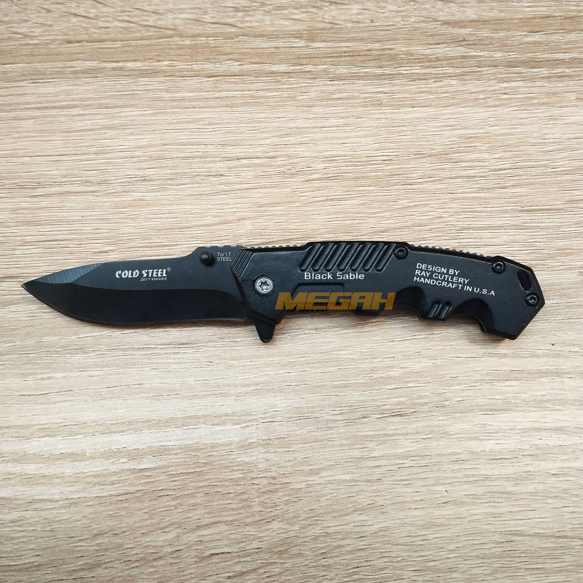 PISAU LIPAT BLACK SABLE MINI Gambar utama produk