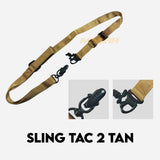 SLING TACTICAL IMPORT 2 BLACK & TAN