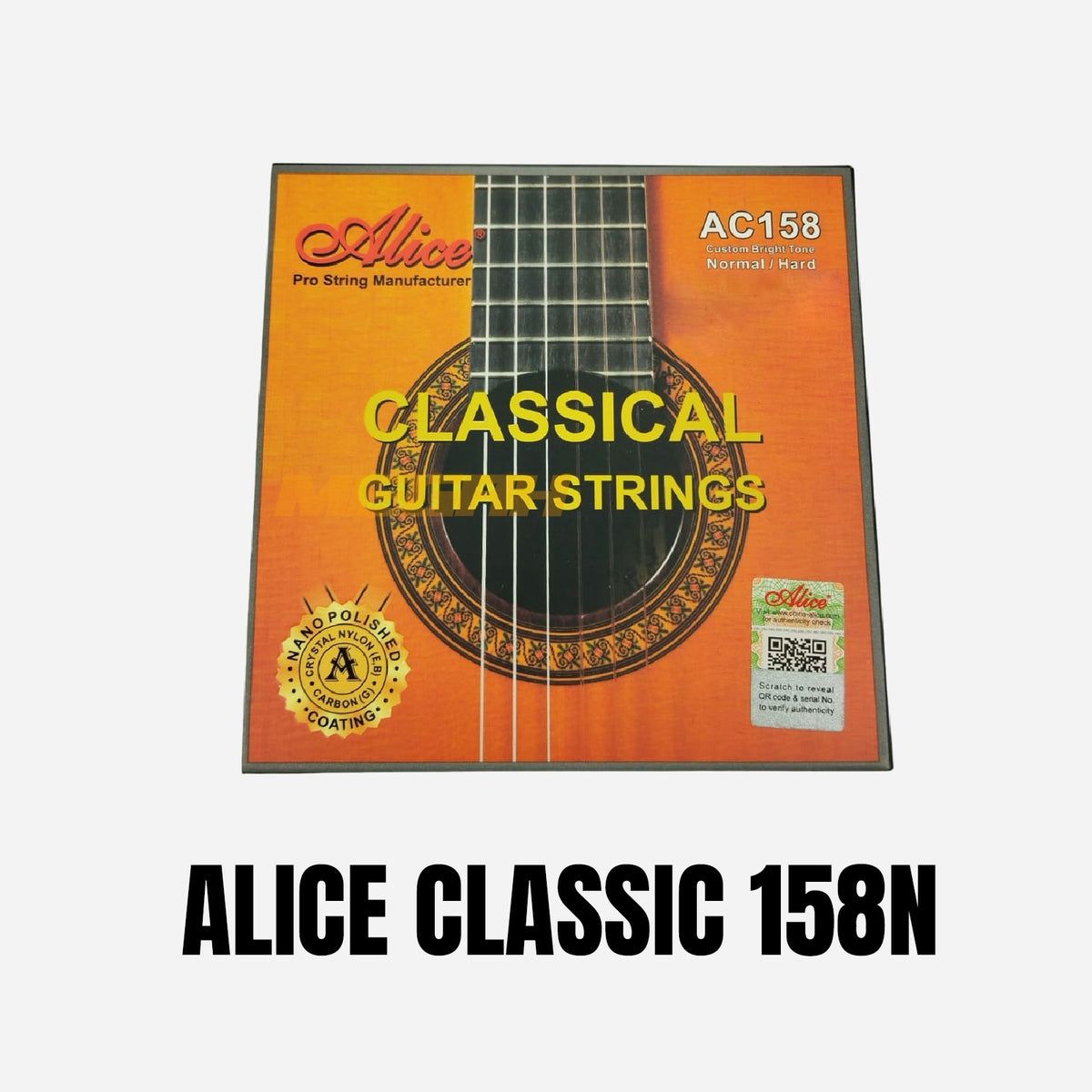 Alice AC158 Classic Guitar Strings | Senar Gitar Klasik Nylon Gambar utama produk