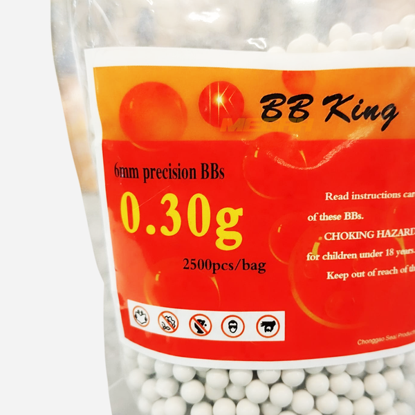 BB KING 6MM 2500 PCS 0,30g