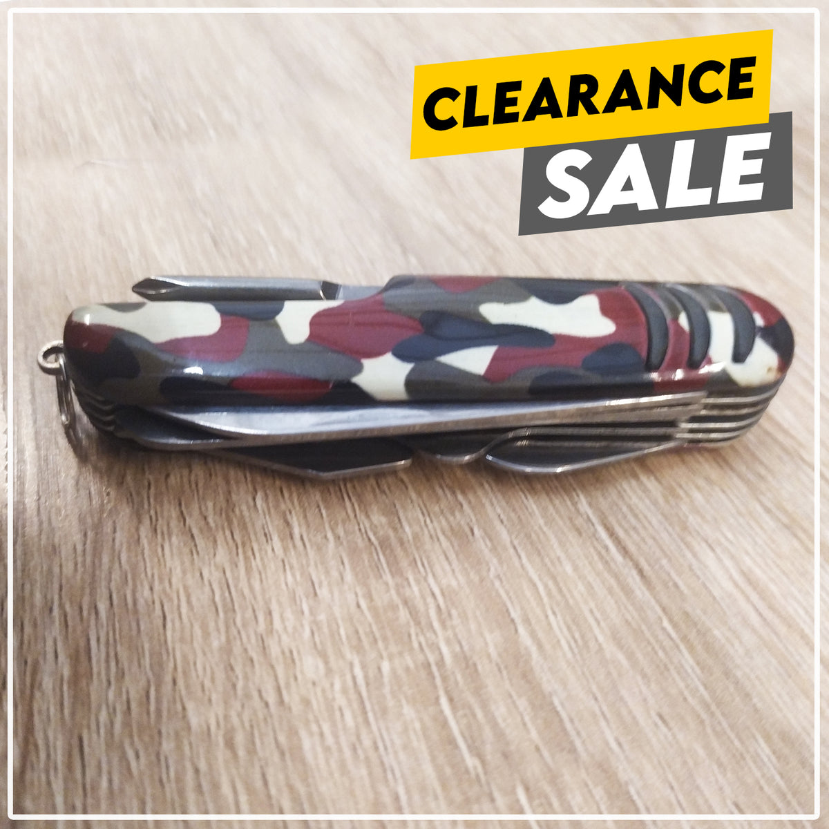 PISAU LIPAT POCKET MULTI TOOLS 11 IN 1 SERBAGUNA