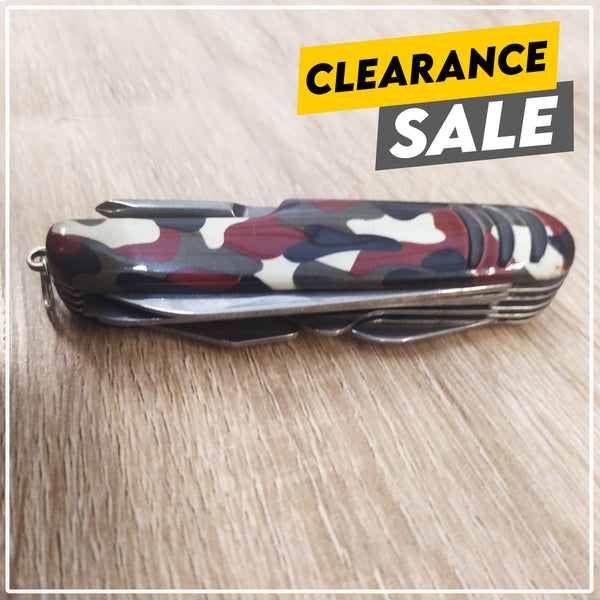 PISAU LIPAT POCKET MULTI TOOLS 11 IN 1 SERBAGUNA