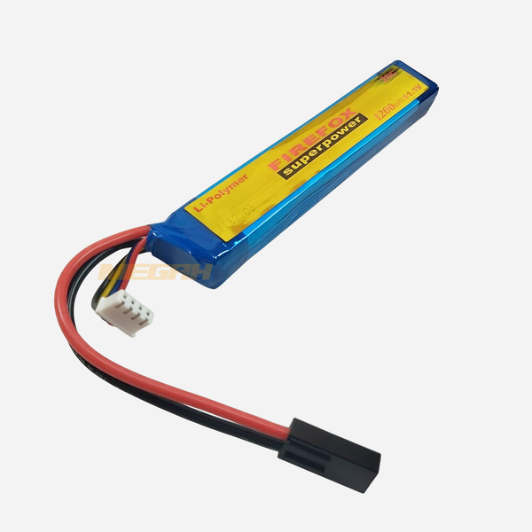 BATERAI AIRSOFT FIRE FOX 1200-12C T-PLUG