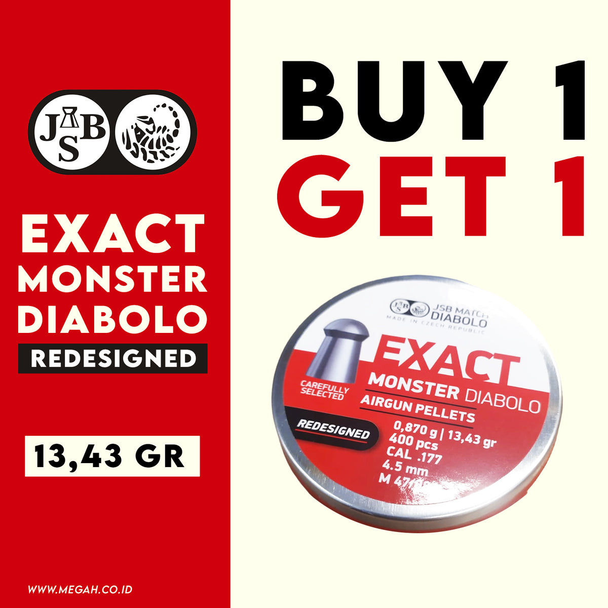 MIMIS JSB EXACT MONSTER REDISIGNED BELI 1 GRATIS 1