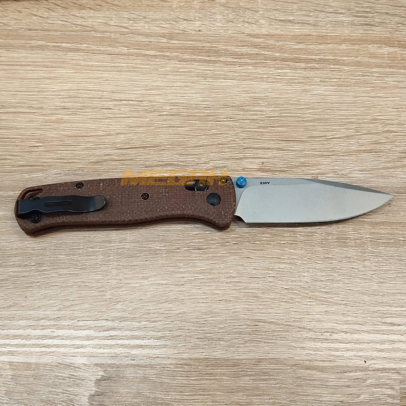 PISAU LIPAT BENCHMADE BIGOUT 535 CHROME