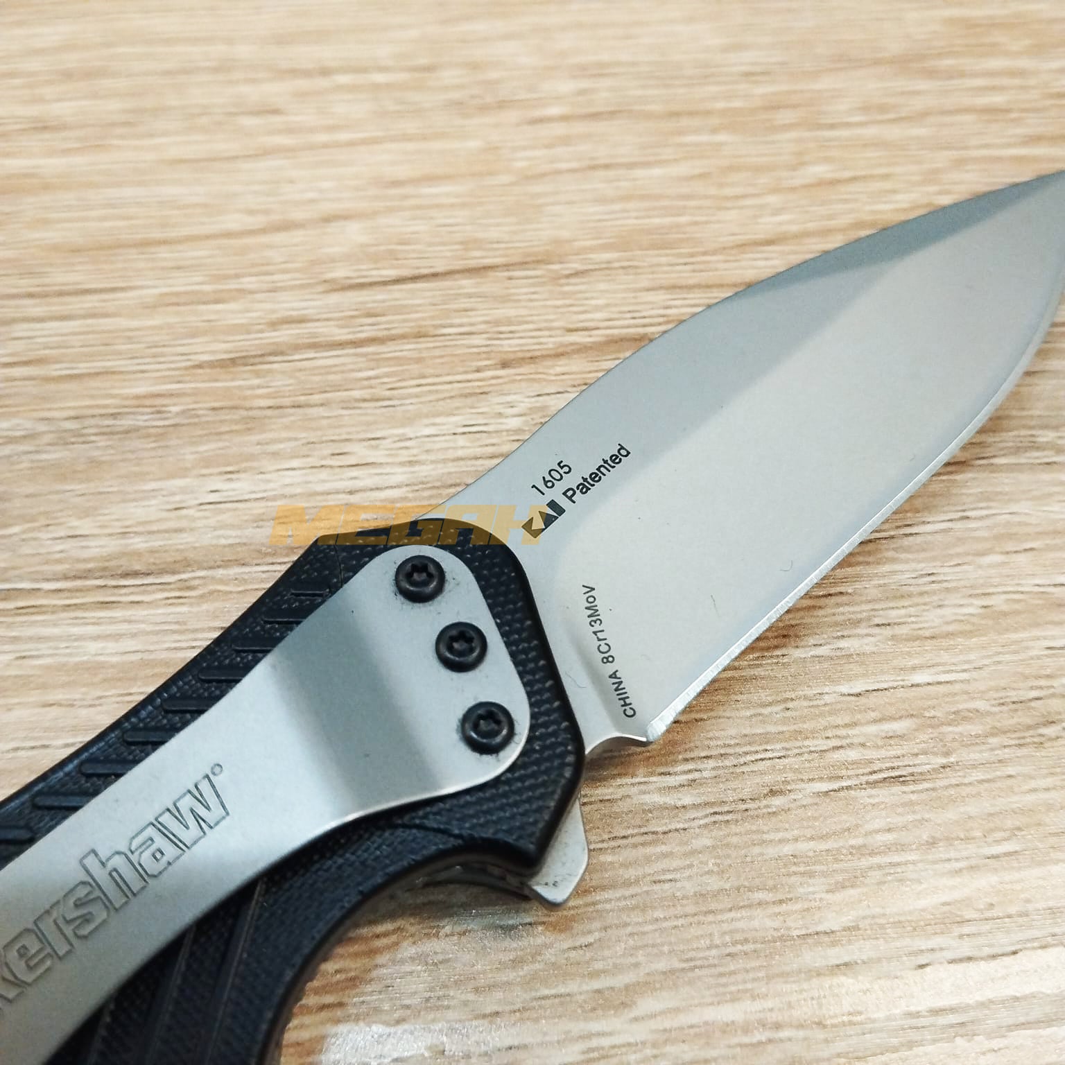 PISAU LIPAT KERSHAW CLASH 1605 BLACK | PISAU OUTDOOR/SURVIVAL